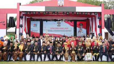 Hari Jadi Kota Balikpapan Ke 126, Pemkot  Balikpapan Adakan Upacara Di Lapangan Merdeka