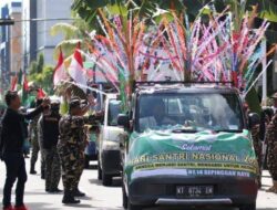 Pawai Kirab Kendaraan Hias Ramaikan HSN 2023 Di Balikpapan