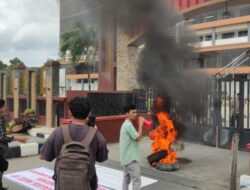 Mahasiswa Gelar Aksi di Kejati Kaltim, Soroti Dugaan Penyimpangan Dana DBON 2024