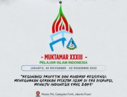 Muktamar PII ke-33 Resmi di Jakarta, PW PII Se-Indonesia Mendesak Regenerasi Tepat Waktu